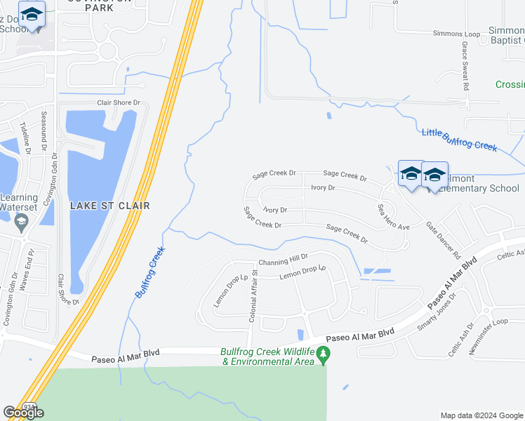 map of restaurants, bars, coffee shops, grocery stores, and more near 9811 Ivory Drive in Riverview