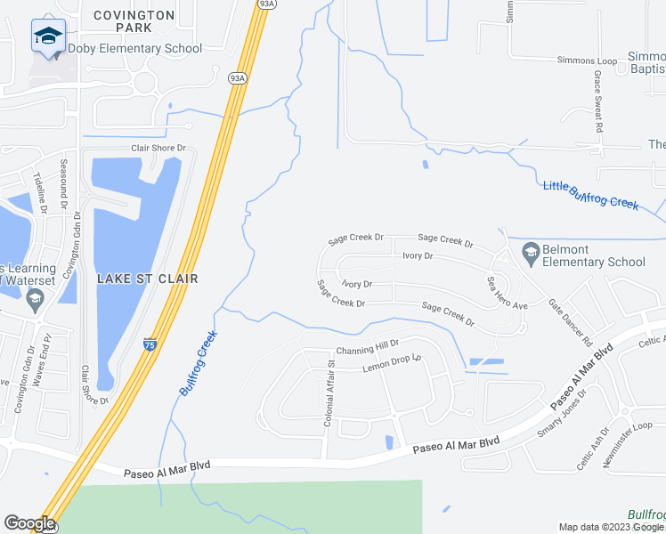 map of restaurants, bars, coffee shops, grocery stores, and more near 9751 Ivory Drive in Riverview