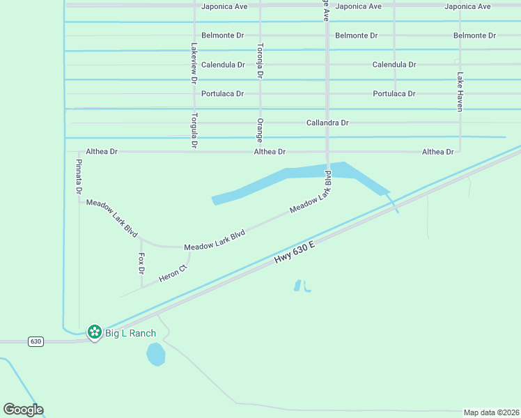 map of restaurants, bars, coffee shops, grocery stores, and more near 9328 Meadow Lark Boulevard in Lake Wales