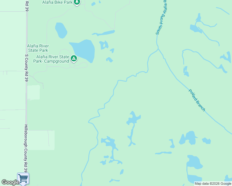 map of restaurants, bars, coffee shops, grocery stores, and more near Unnamed Road in Lithia