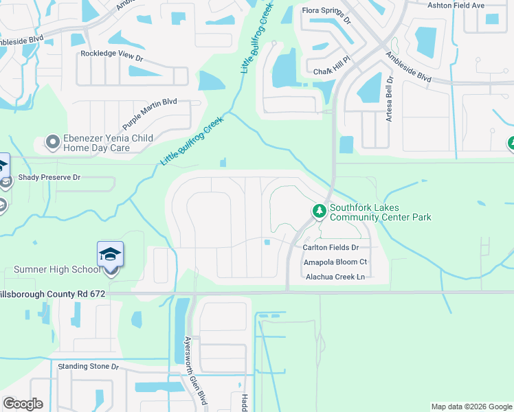 map of restaurants, bars, coffee shops, grocery stores, and more near 14116 Covert Green Place in Riverview