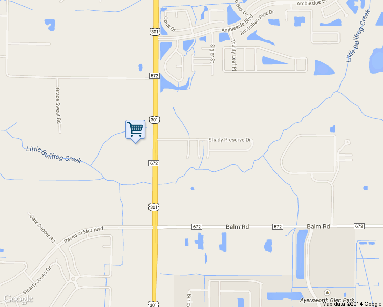 map of restaurants, bars, coffee shops, grocery stores, and more near 14016 Hollow Leaf Pl in Riverview