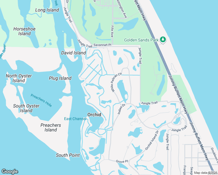 map of restaurants, bars, coffee shops, grocery stores, and more near 535 White Pelican Circle in Orchid