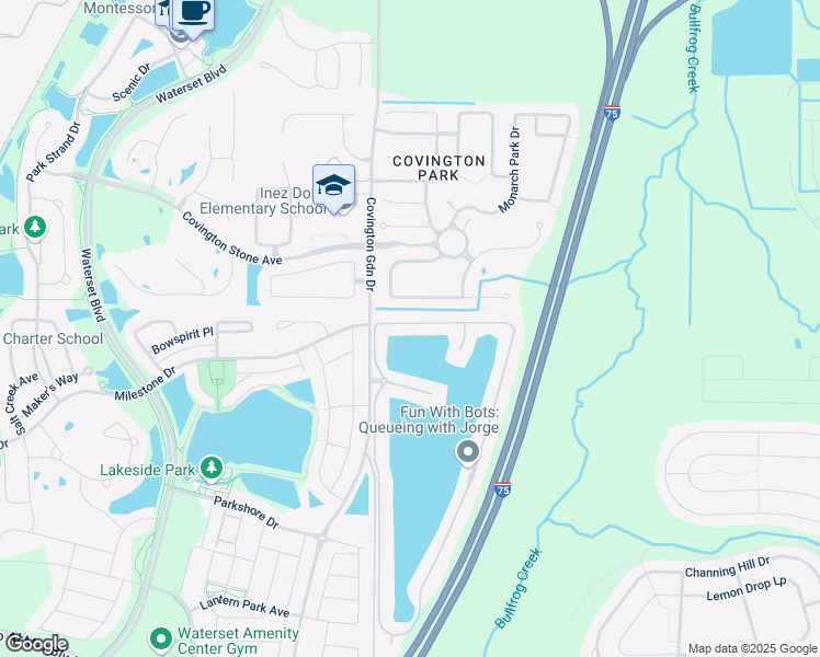 map of restaurants, bars, coffee shops, grocery stores, and more near 6521 Clair Shore Drive in Apollo Beach