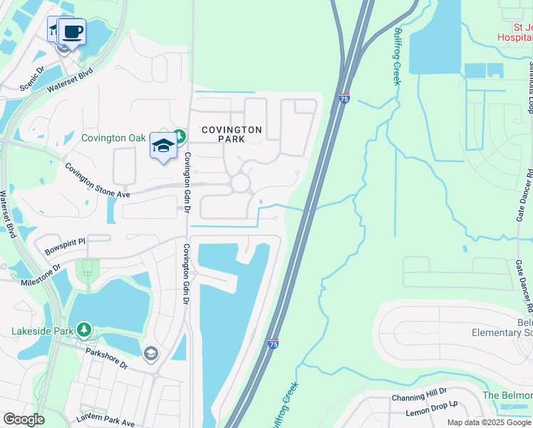 map of restaurants, bars, coffee shops, grocery stores, and more near 7712 Nottinghill Sky Dr in Apollo Beach