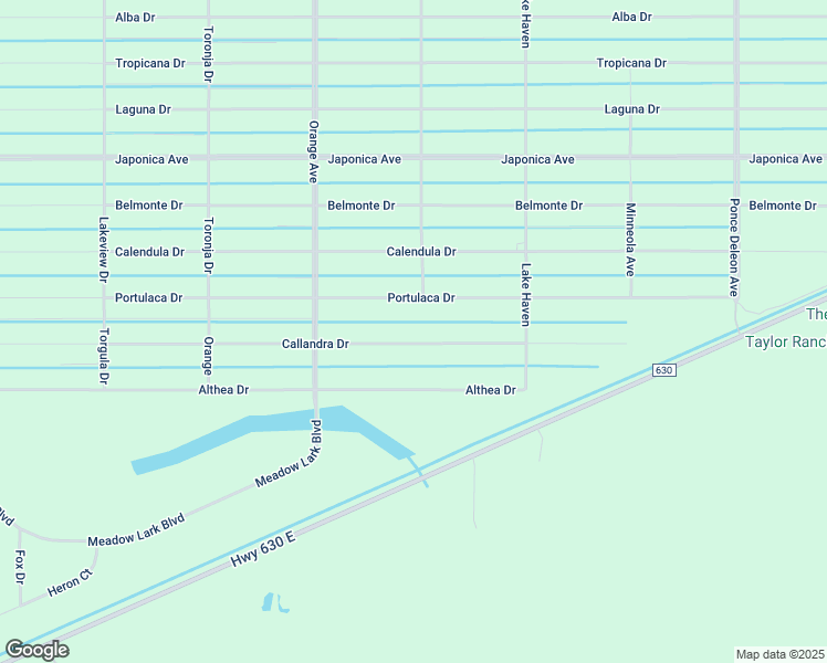 map of restaurants, bars, coffee shops, grocery stores, and more near 704 Callandra Drive in Indian Lake Estates