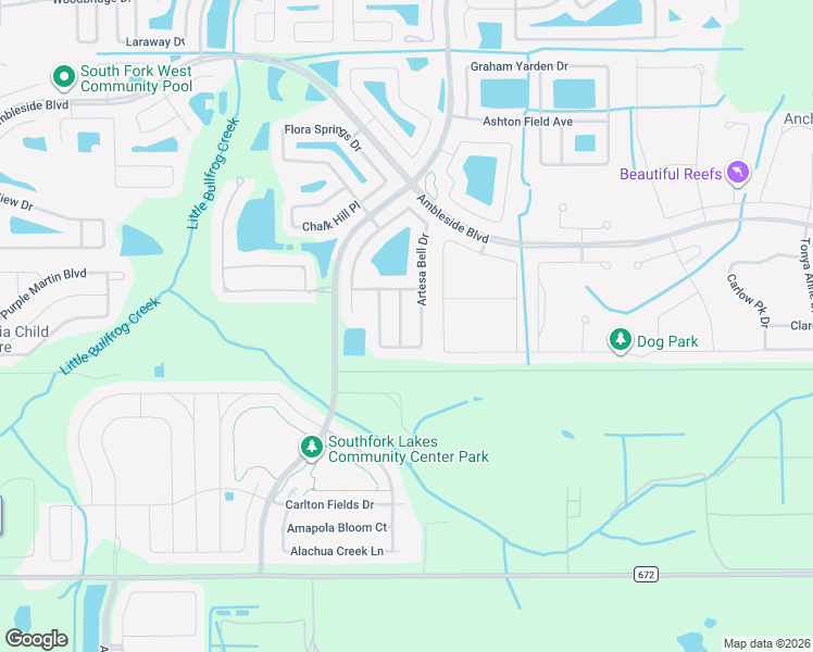 map of restaurants, bars, coffee shops, grocery stores, and more near 13914 Collier Rock Place in Riverview