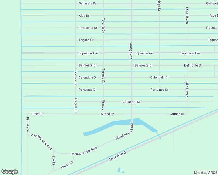 map of restaurants, bars, coffee shops, grocery stores, and more near 816 Portulaca Drive in Indian Lake Estates