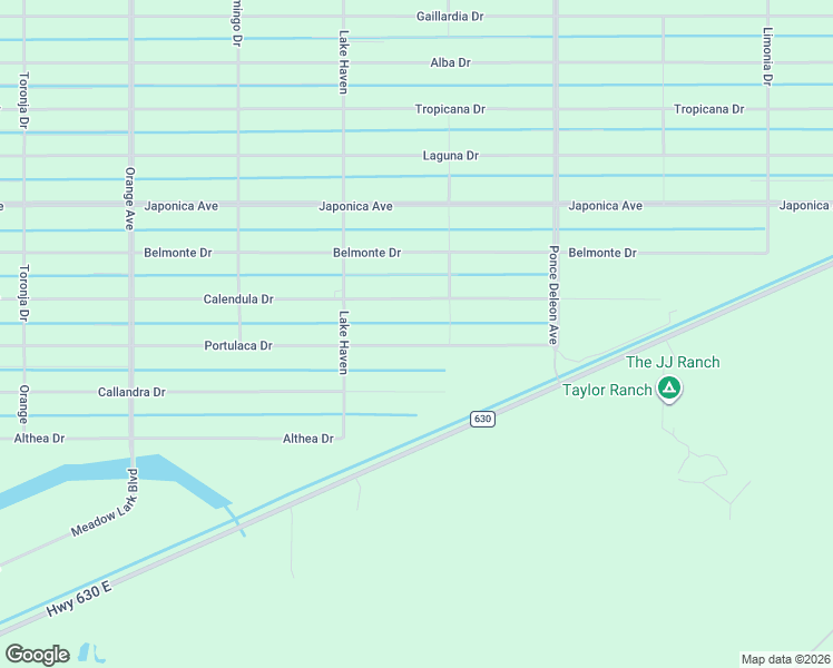 map of restaurants, bars, coffee shops, grocery stores, and more near 508 Portulaca Drive in Indian Lake Estates