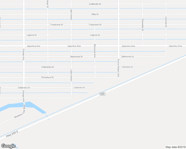 map of restaurants, bars, coffee shops, grocery stores, and more near 502 Portulaca Drive in Indian Lake Estates