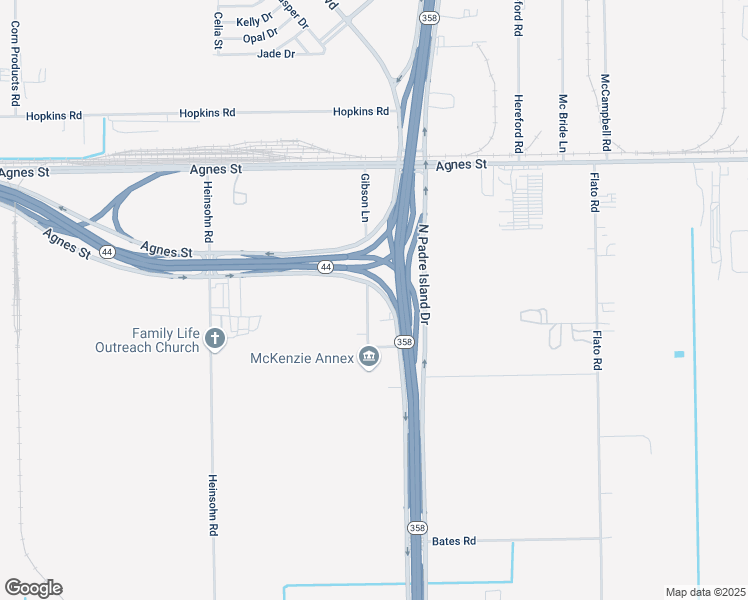 map of restaurants, bars, coffee shops, grocery stores, and more near 929 North Padre Island Drive in Corpus Christi