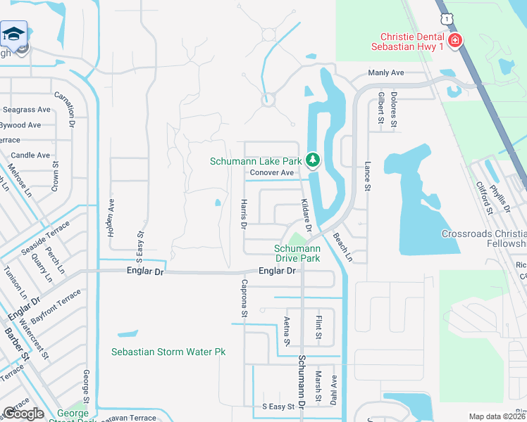 map of restaurants, bars, coffee shops, grocery stores, and more near 111 High Court in Sebastian