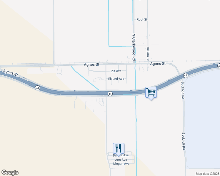 map of restaurants, bars, coffee shops, grocery stores, and more near 8940 Texas 44 in Corpus Christi