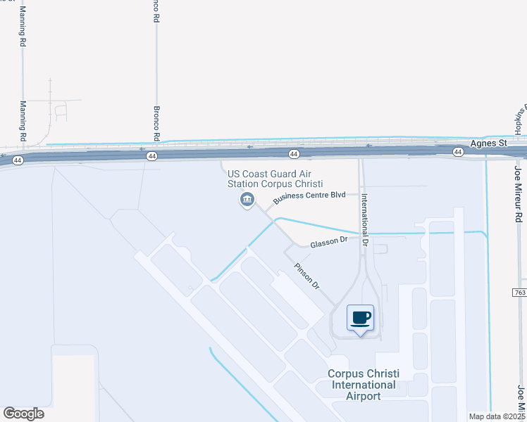 map of restaurants, bars, coffee shops, grocery stores, and more near 474 Pinson Drive in Corpus Christi