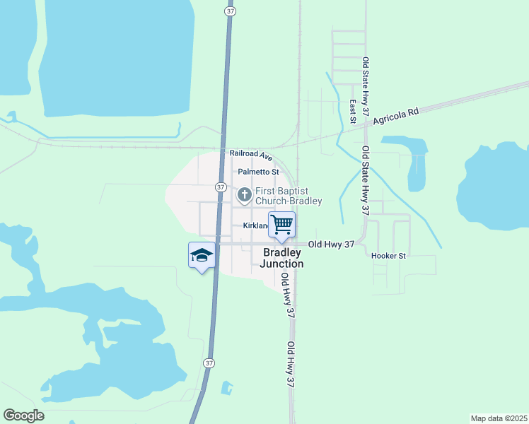 map of restaurants, bars, coffee shops, grocery stores, and more near 530 Pine Street in Mulberry