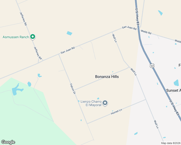 map of restaurants, bars, coffee shops, grocery stores, and more near Tomcat in Laredo