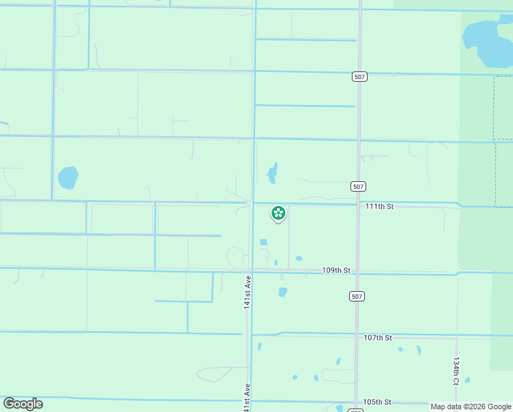 map of restaurants, bars, coffee shops, grocery stores, and more near 15255 111th Street in Fellsmere