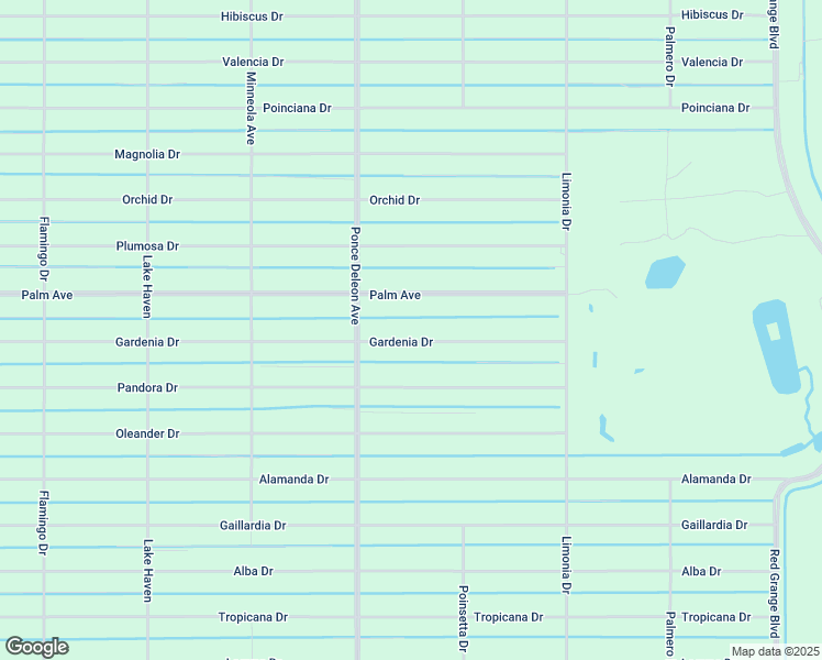 map of restaurants, bars, coffee shops, grocery stores, and more near 312 Gardenia Drive in Lake Wales