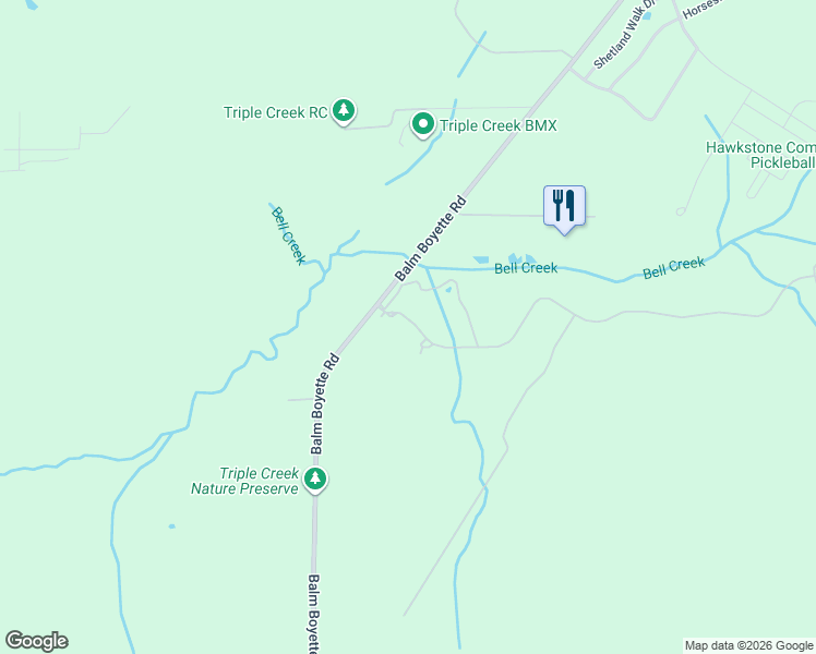 map of restaurants, bars, coffee shops, grocery stores, and more near 14133 Swiss Bridge Drive in Riverview