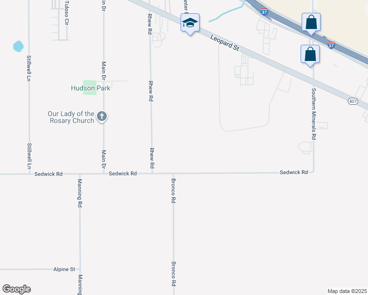 map of restaurants, bars, coffee shops, grocery stores, and more near in CORP CHRISTI