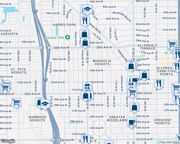 1530 34th avenue north st petersburg fl walk score 1530 34th avenue north st petersburg fl walk score