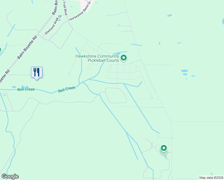 map of restaurants, bars, coffee shops, grocery stores, and more near 14867 Rider Pass Drive in Hillsborough County
