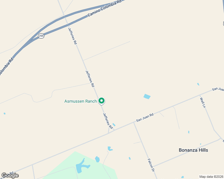 map of restaurants, bars, coffee shops, grocery stores, and more near Jefferies Road in Laredo