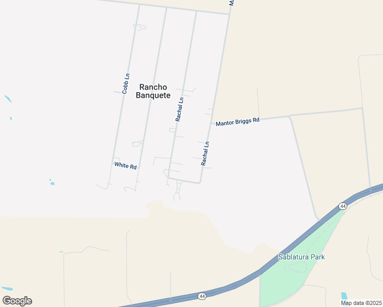 map of restaurants, bars, coffee shops, grocery stores, and more near 165 1/2 Mantor Briggs Road in Robstown