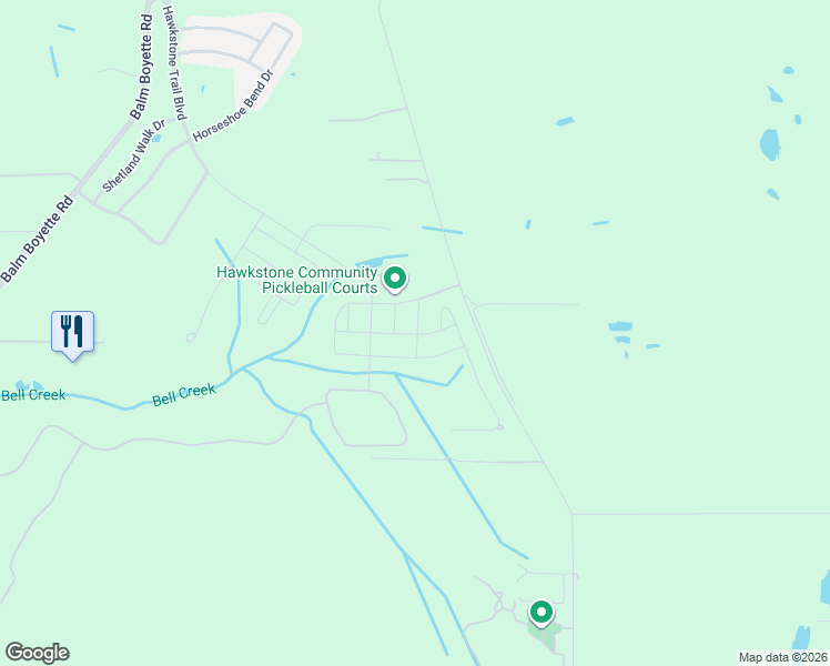 map of restaurants, bars, coffee shops, grocery stores, and more near 12830 Hobson Simmons Road in Lithia