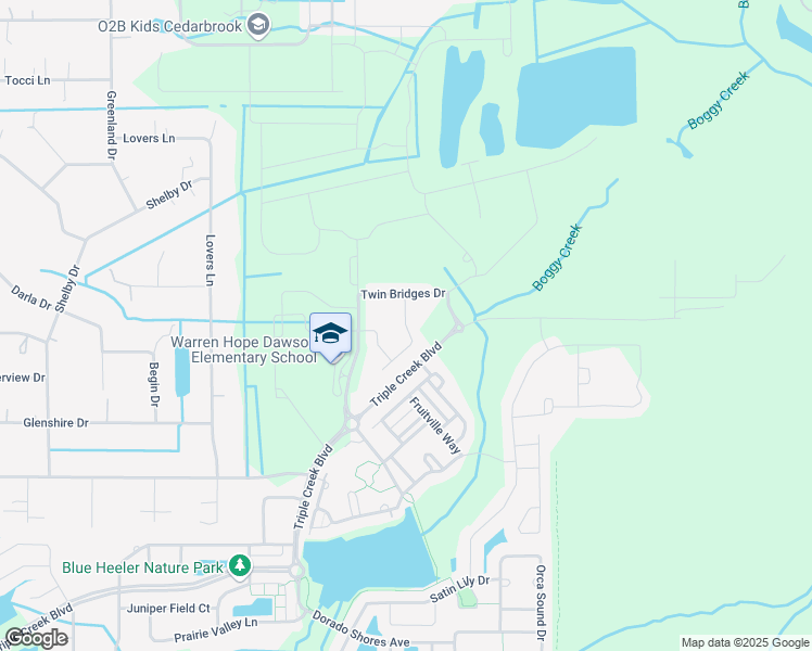 map of restaurants, bars, coffee shops, grocery stores, and more near 12834 French Market Drive in Riverview