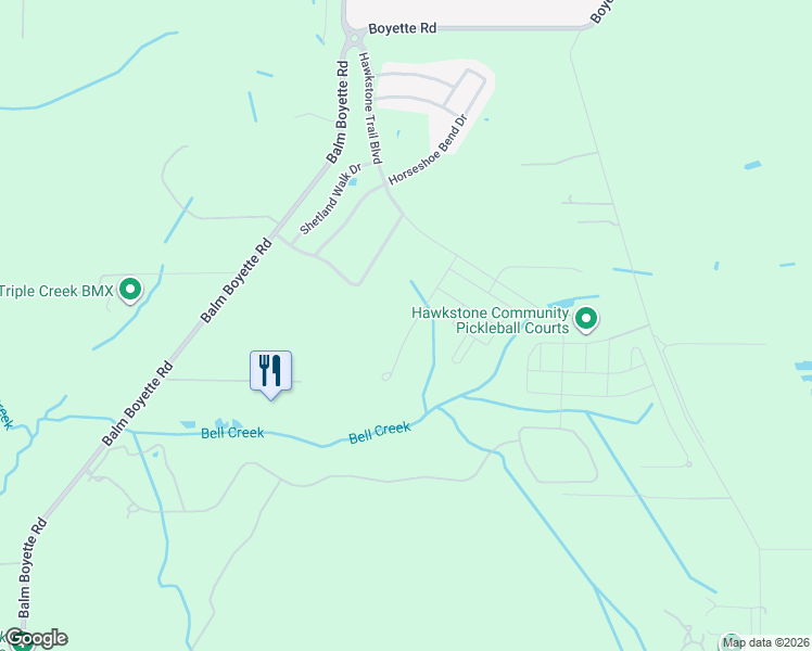 map of restaurants, bars, coffee shops, grocery stores, and more near 14654 Horse Trot Road in Lithia