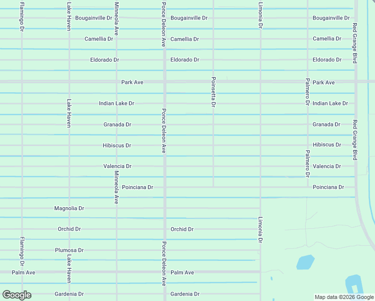 map of restaurants, bars, coffee shops, grocery stores, and more near 313 Hibiscus Drive in Lake Wales