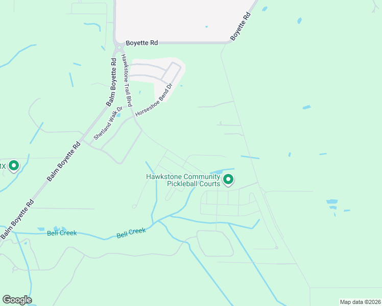 map of restaurants, bars, coffee shops, grocery stores, and more near 14820 Paddock Pond Avenue in Lithia