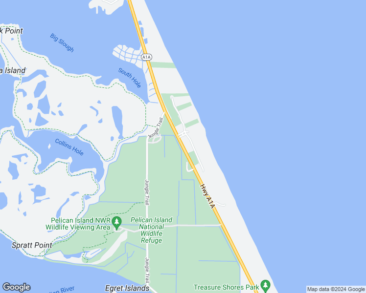 map of restaurants, bars, coffee shops, grocery stores, and more near 12830 Highway A1A in Vero Beach
