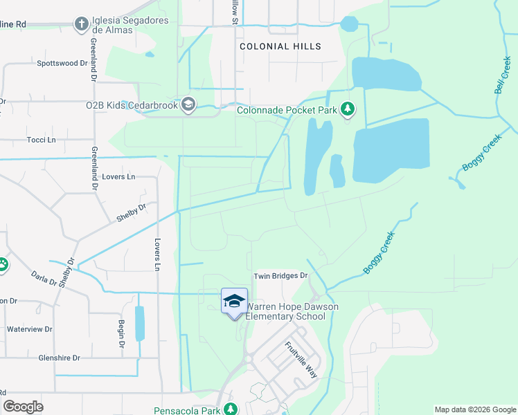 map of restaurants, bars, coffee shops, grocery stores, and more near 13319 Great Plains Drive in Riverview