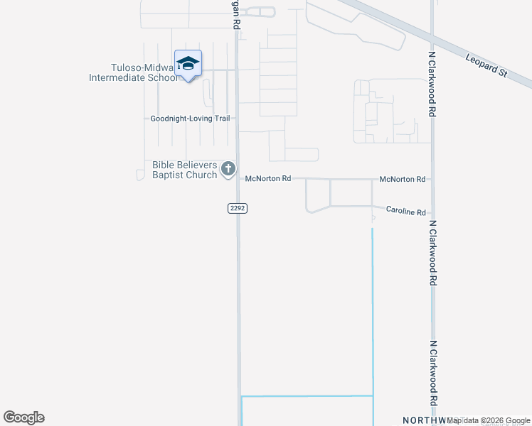 map of restaurants, bars, coffee shops, grocery stores, and more near 1610 Rand Morgan Road in Corpus Christi