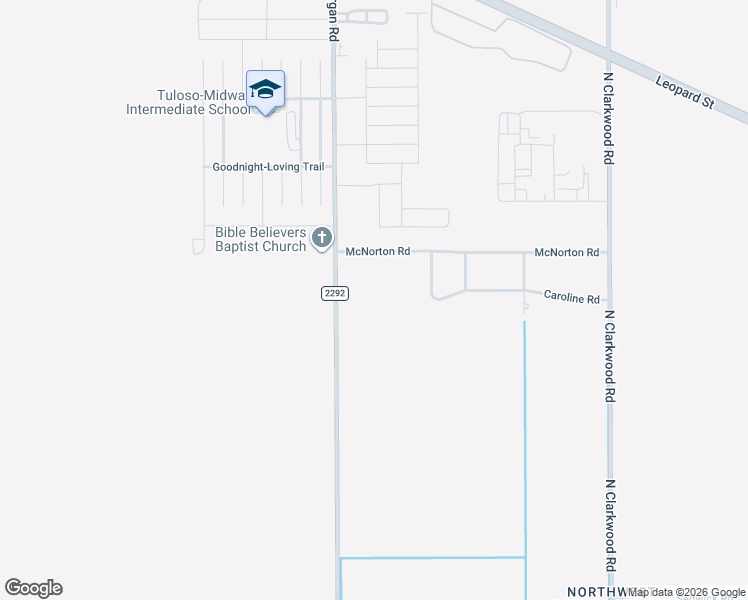 map of restaurants, bars, coffee shops, grocery stores, and more near 1610 Rand Morgan Road in Corpus Christi