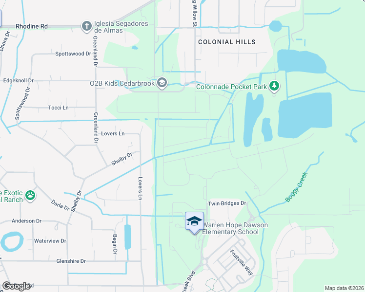 map of restaurants, bars, coffee shops, grocery stores, and more near 13187 Palmerston Road in Riverview