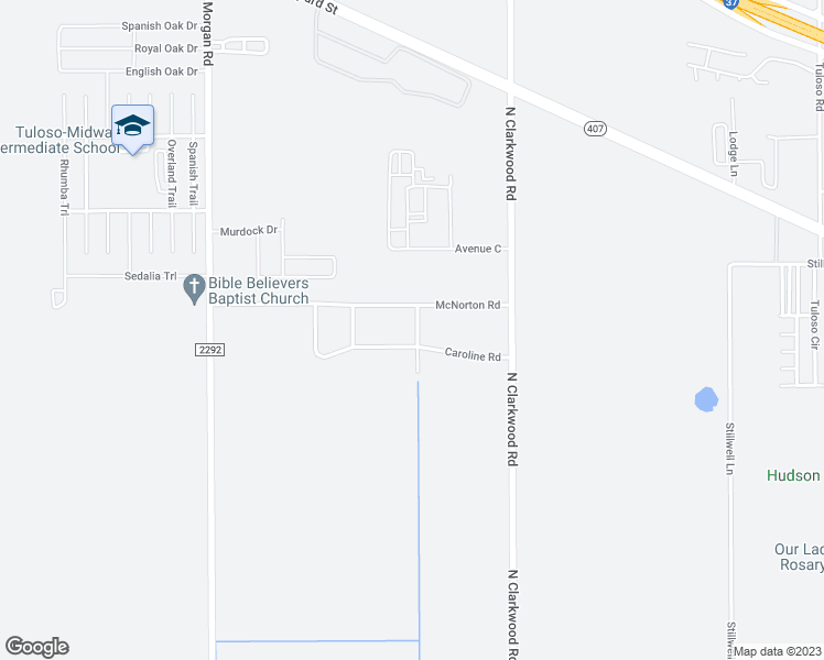map of restaurants, bars, coffee shops, grocery stores, and more near 1621 Blanco Road in Corpus Christi
