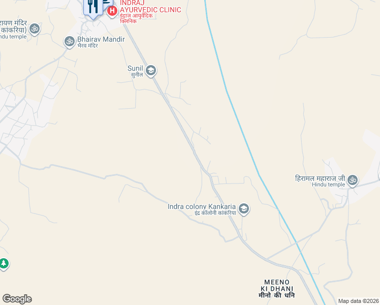 map of restaurants, bars, coffee shops, grocery stores, and more near in Jaipur Division