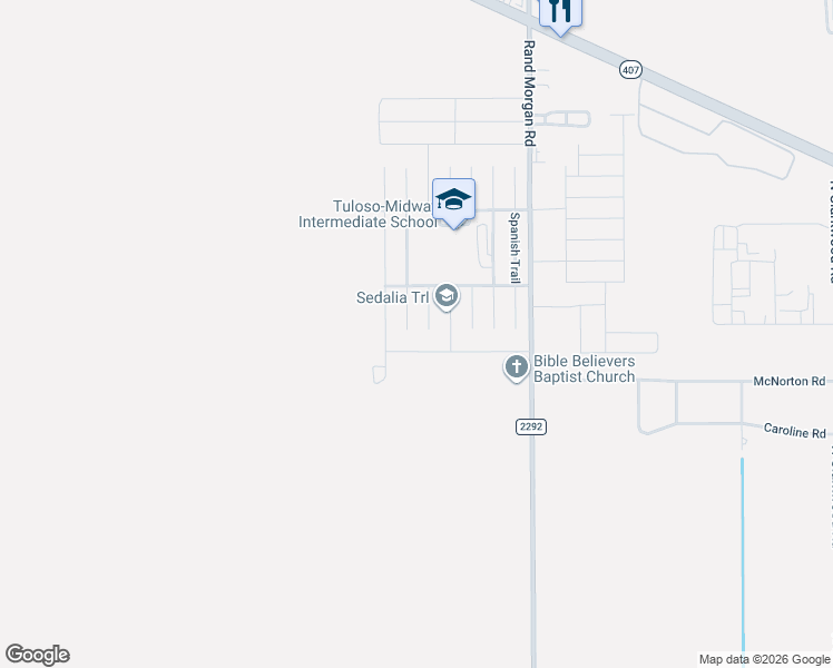 map of restaurants, bars, coffee shops, grocery stores, and more near 9613 Sedalia Trail in Corpus Christi