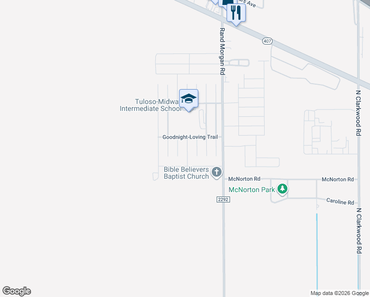 map of restaurants, bars, coffee shops, grocery stores, and more near 9626 Sedalia Trail in Corpus Christi