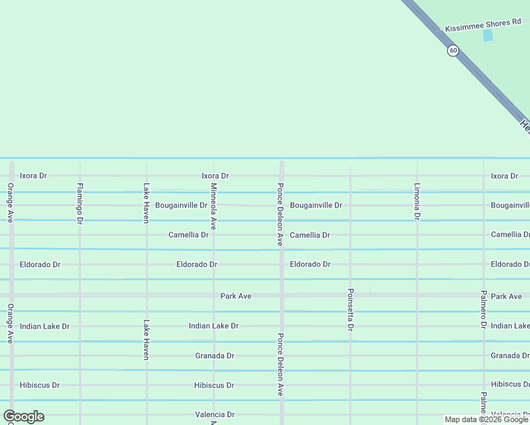 map of restaurants, bars, coffee shops, grocery stores, and more near 405 Bougainville Drive in Indian Lake Estates