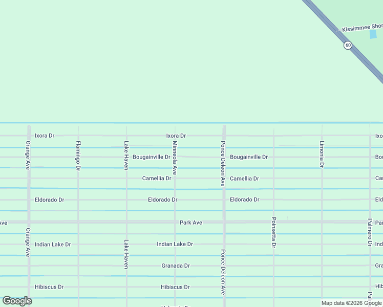 map of restaurants, bars, coffee shops, grocery stores, and more near 415 Ixora Drive in Lake Wales