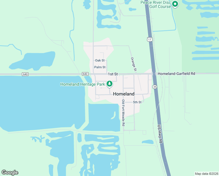 map of restaurants, bars, coffee shops, grocery stores, and more near Church Avenue in Homeland