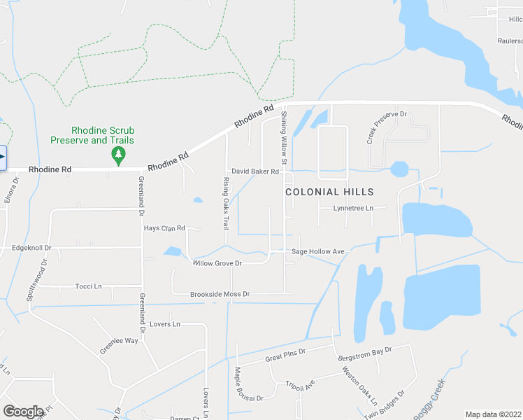 map of restaurants, bars, coffee shops, grocery stores, and more near 12330 Rising Oaks Trail in Riverview