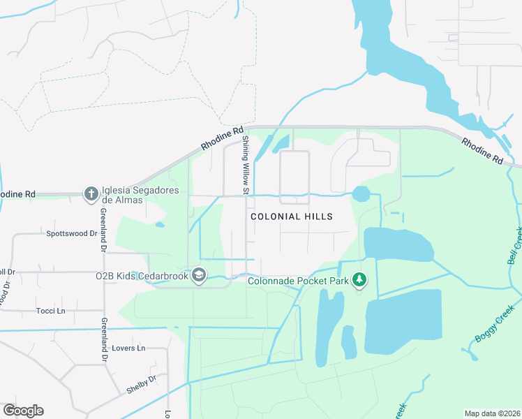 map of restaurants, bars, coffee shops, grocery stores, and more near 13104 David Baker Road in Riverview