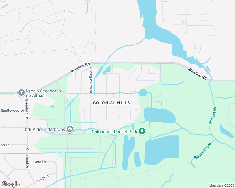 map of restaurants, bars, coffee shops, grocery stores, and more near 12001 Colonial Estates Lane in Riverview