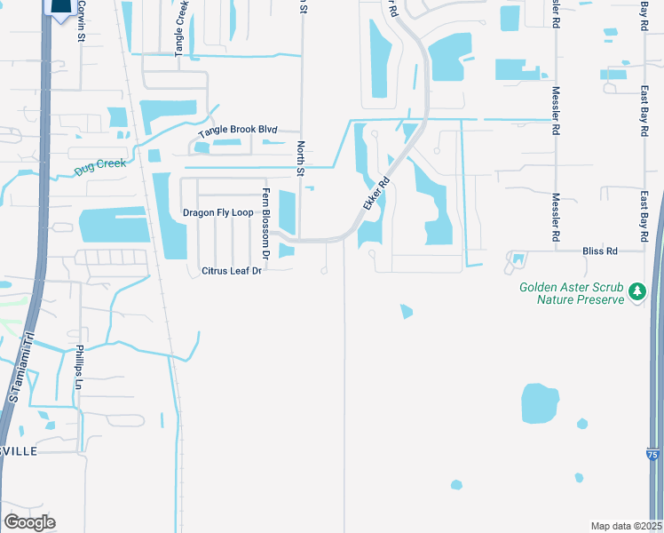 map of restaurants, bars, coffee shops, grocery stores, and more near 12128 Barnsley Reserve Place in Gibsonton