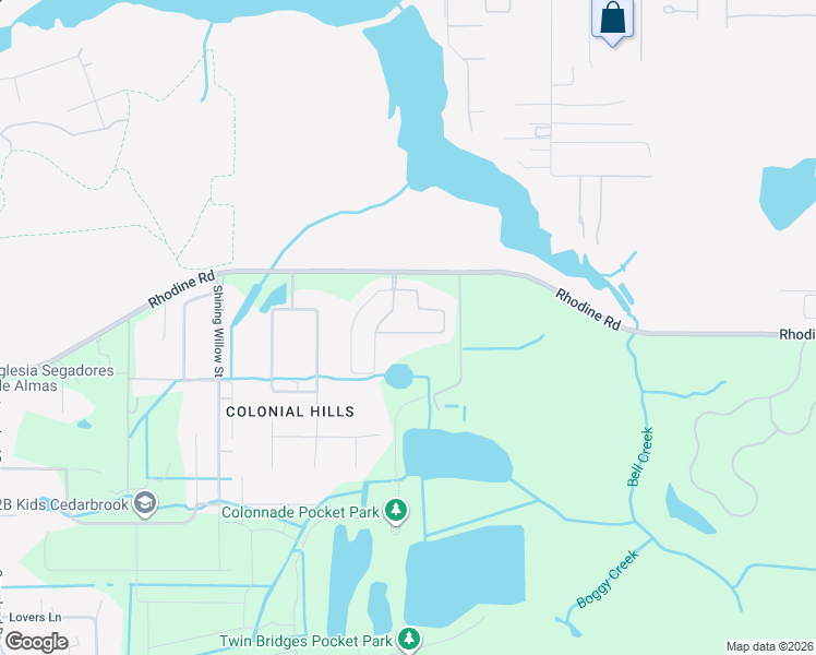 map of restaurants, bars, coffee shops, grocery stores, and more near 12275 Creek Preserve Drive in Riverview